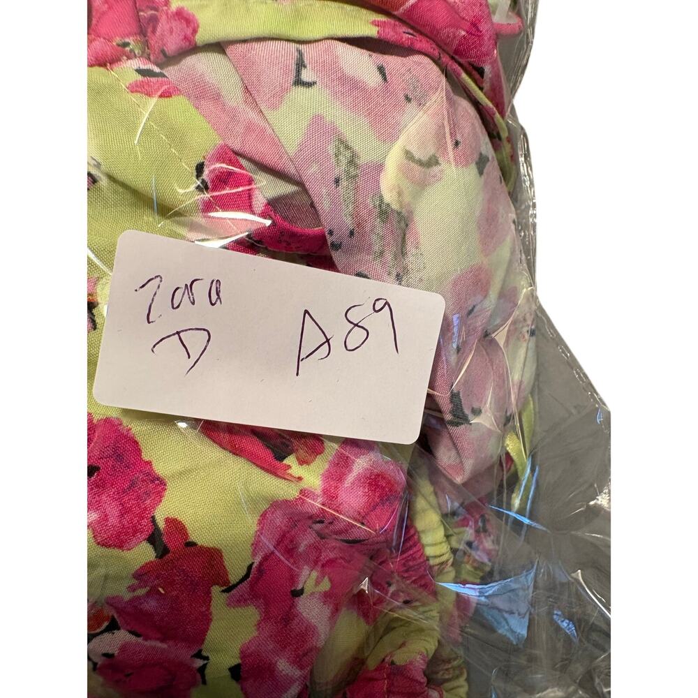 Zara floral print midi dress size S - Picture 11 of 11